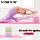 TCMHEALTH EVA пенопластовый блок для йоги реквизит кирпичный тренажерный зал Пилатес пенопластовый кирпич для дома стрейч тренировочное оборудование для бодибилдинга