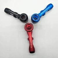 mini metal glass herb tobacco pipes portable tube pipes promotional gadgets for men smoking accessories