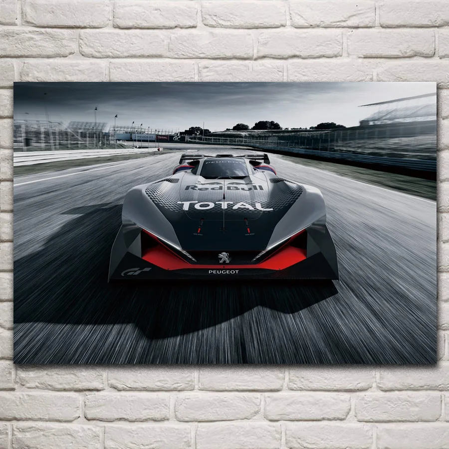 

Cool concept supercar gran turismo hyper racing cars vehicles posters on the wall picture home living room decoration KP180