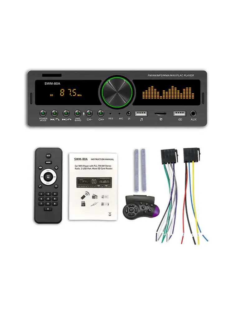 Автомагнитола 1 Din с поддержкой Bluetooth и mp3-плеером 2020 | Автомобили мотоциклы
