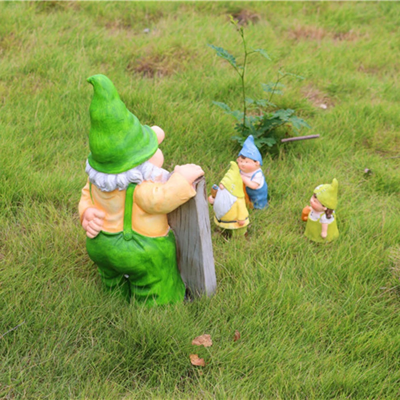 

Cute Cartoon Gnome Dwarf Statue Creative Crafts Ornament Perfect Gifts for Home Garden Office Decoration SDF-SHIP