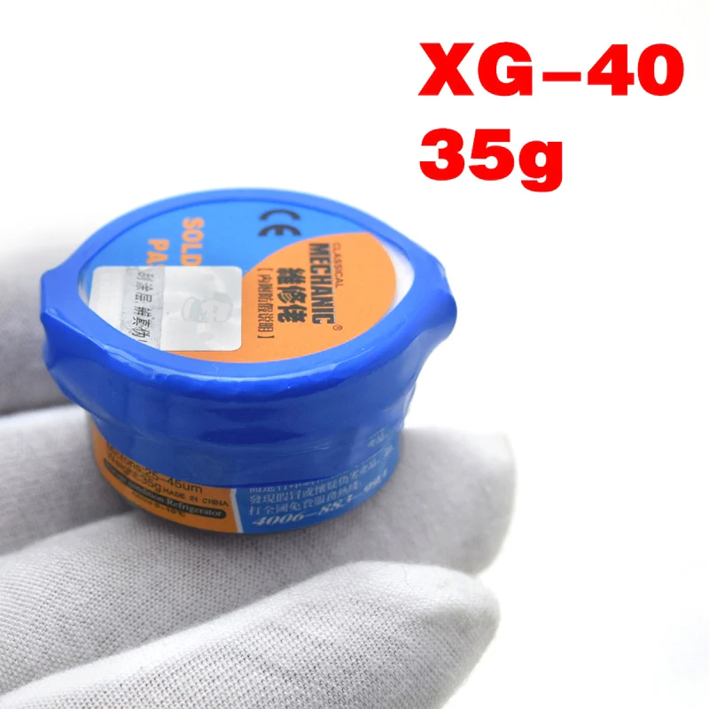 Жидкая флюсовая паяльная паста XG-50 XG-Z40 35 г 60 г этилированный сварочный инструмент низкая температура плавления 183 градусов Ремонт паяльная паста