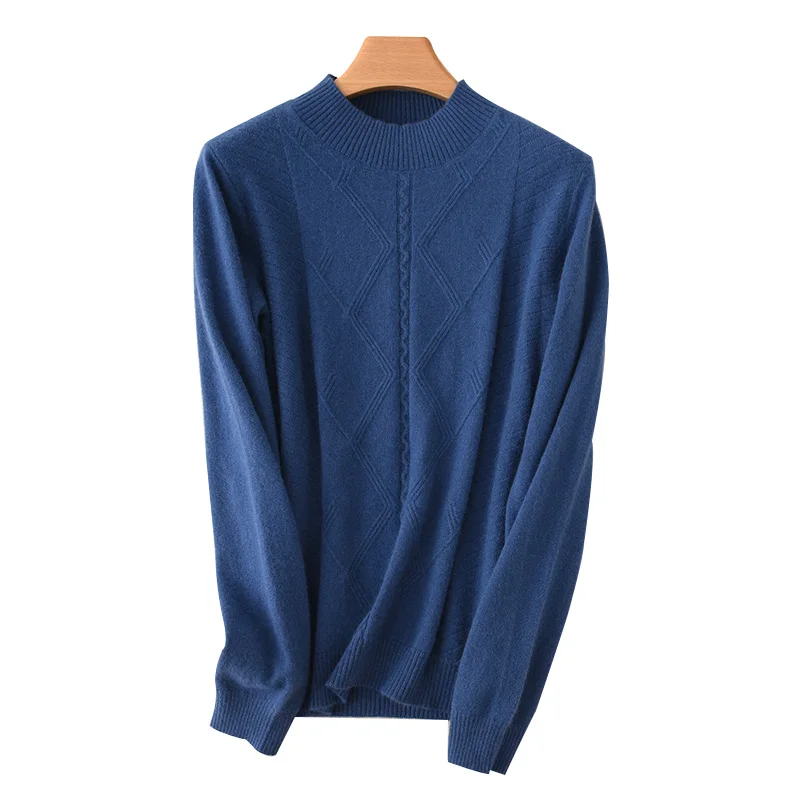 Горячая Распродажа 100% кашемировые вязаные свитера женские Oneck мягкий полувер и