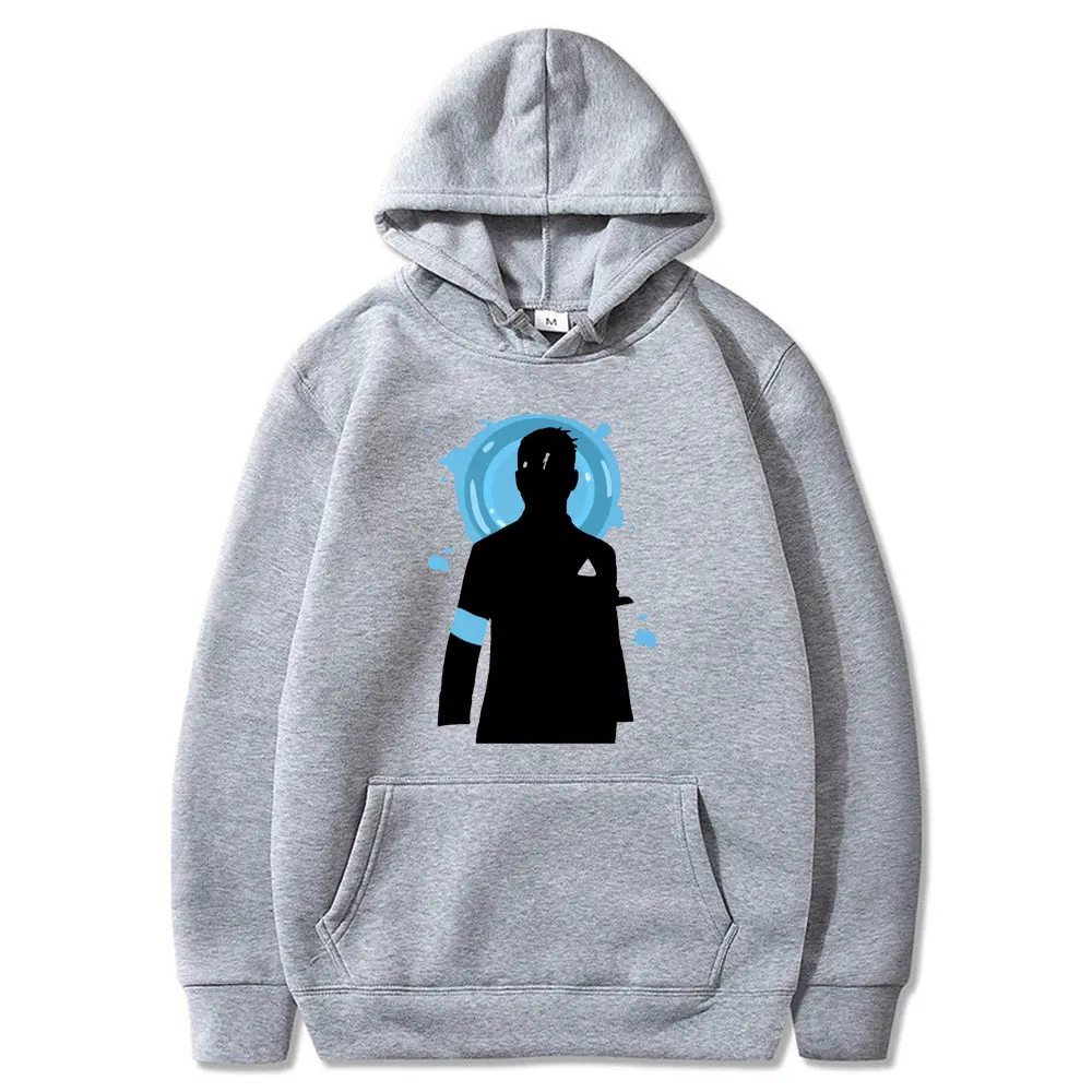 

Detroit Become Human Hoodies Game Print Spring Fleece Keep Warm Men Regular Sweatshirts Fashion Hoodies Casual Clothes Plus Size