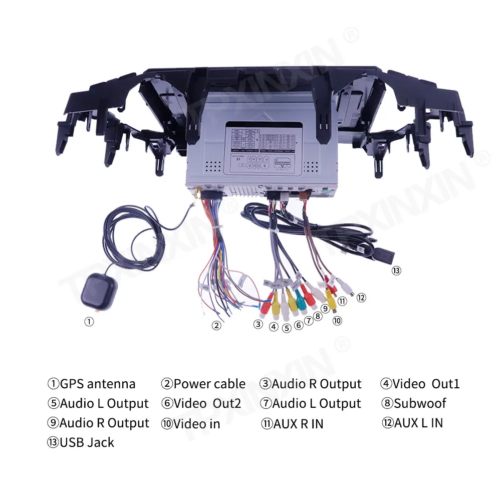 

4+128G For Toyota Alphard 2015-2018 Touch Screen Android GPS IPS Car Multimedia Player Head Unit Audio Radio GPS Navigtion