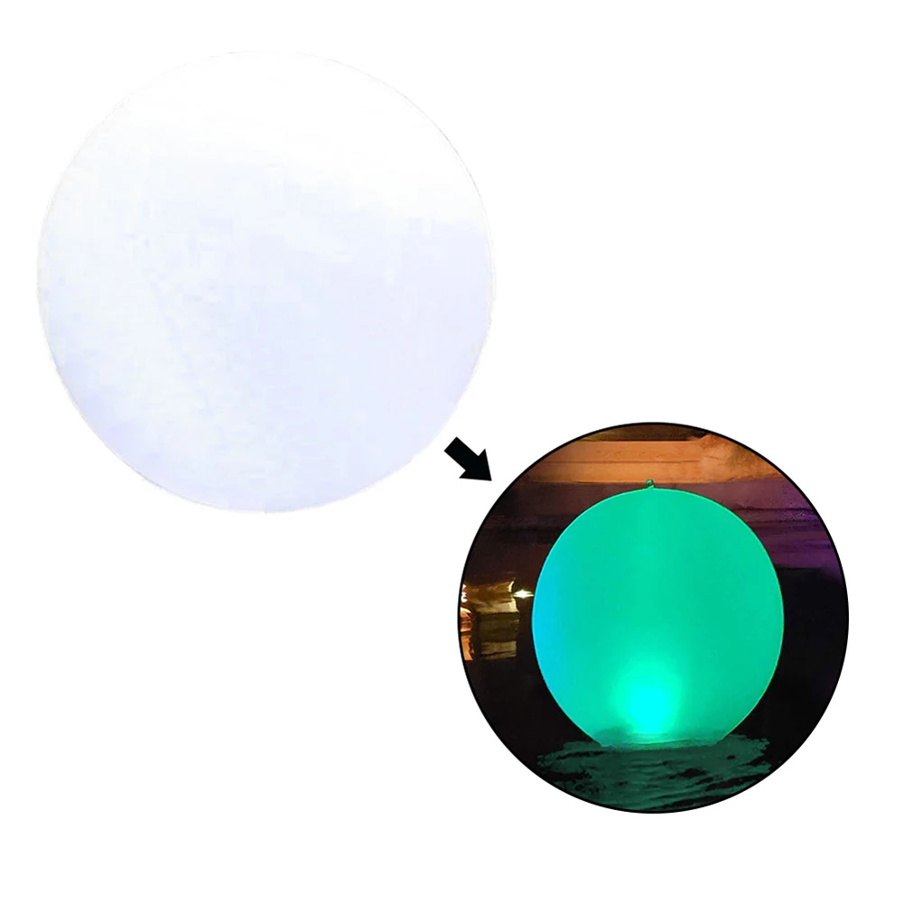 

2021 New Inflatable PVC Balloon Remote Control Led Ball Lamp Toys For Wedding Birthday Halloween Party Decoration Supplies