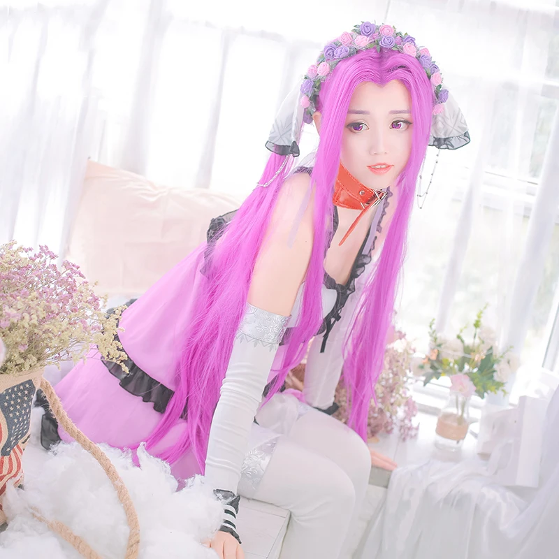 Anime! Fate/Grand Order FGO Medusa lily Maid Dress Sexy Uniform Cosplay Costume For Women 2019 NEW Free Shipping |