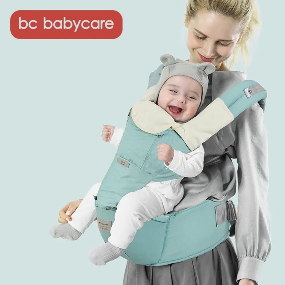 

BC Babycare Ergonomic Baby Carrier Infant Front Facing Backpack Hipseat Saddle Baby Should Carrier Adjustable Travel Wrap Sling
