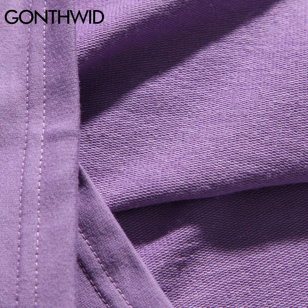 

GONTHWID Long Sleeve T-Shirts Japanese Anime Cartoon Print Tshirts Harajuku Streetwear Hip Hop Hipster Casual Loose Tees Tops