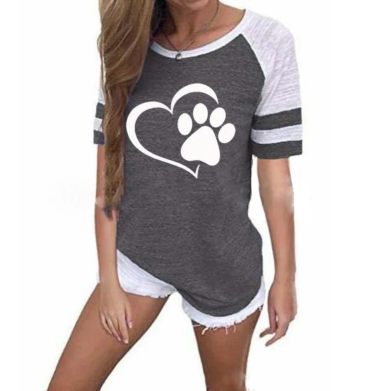 Футболка серая Женская кавайная Король Лев женские футболки с коротким рукавом