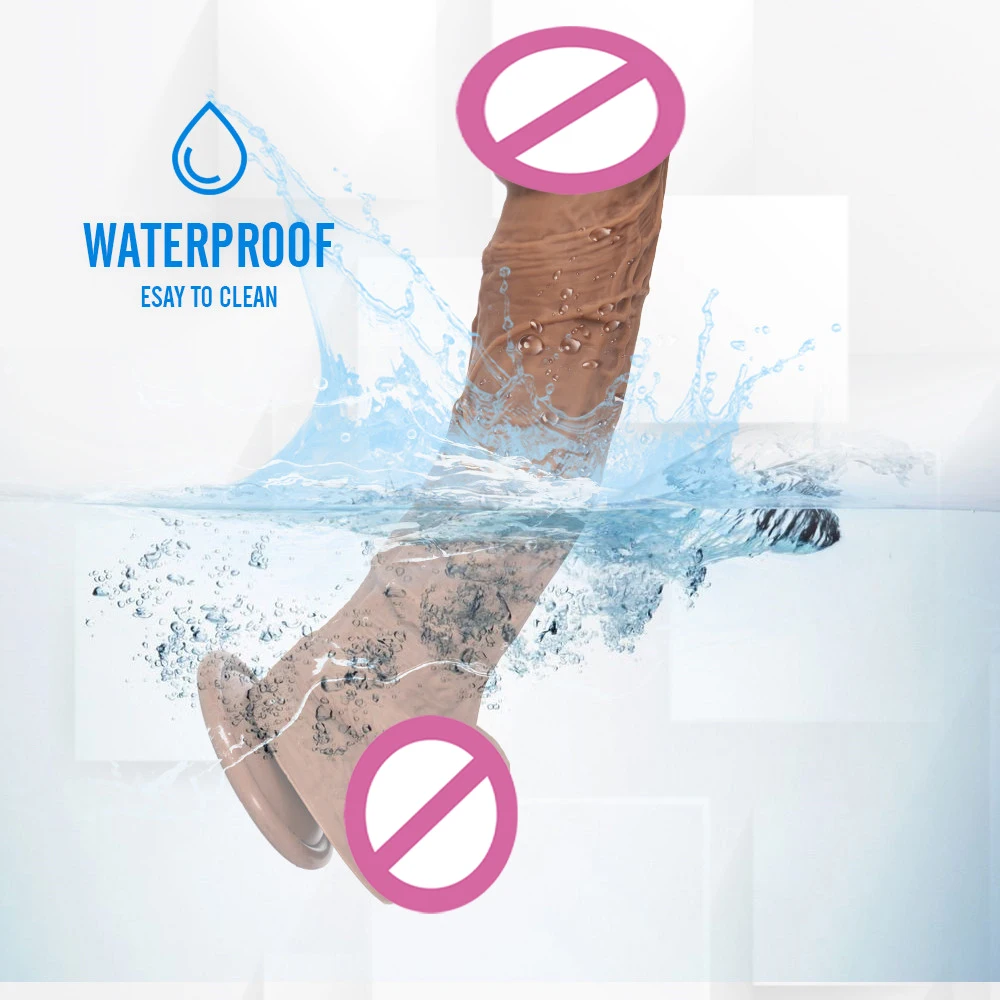 Большой реалистичный фаллоимитатор для имитации кровеносных сосудов Пенис с