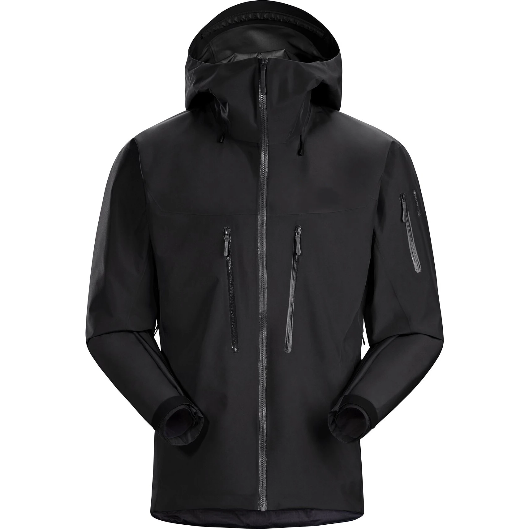 

Men's Cycling Hiking Jacket Three-layer Coating Fabric Waterproof Red And Black Fashion Jacket