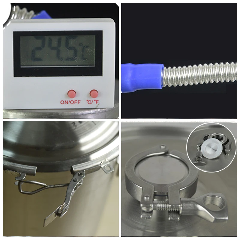 12L/20L/35L/60 Семья небольшой для пивоваренной машины Самогонный аппарат домашнего