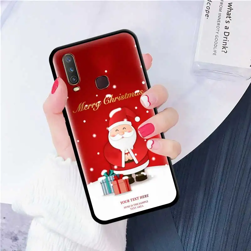 

Phone Case for VIVO Y12 Y19 neo Y50 X50 Pro Plus Z6 Z5x iQOO 3 5 Z1x Soft Silicone Cover Back Coque Happy New Year Shell Fundas