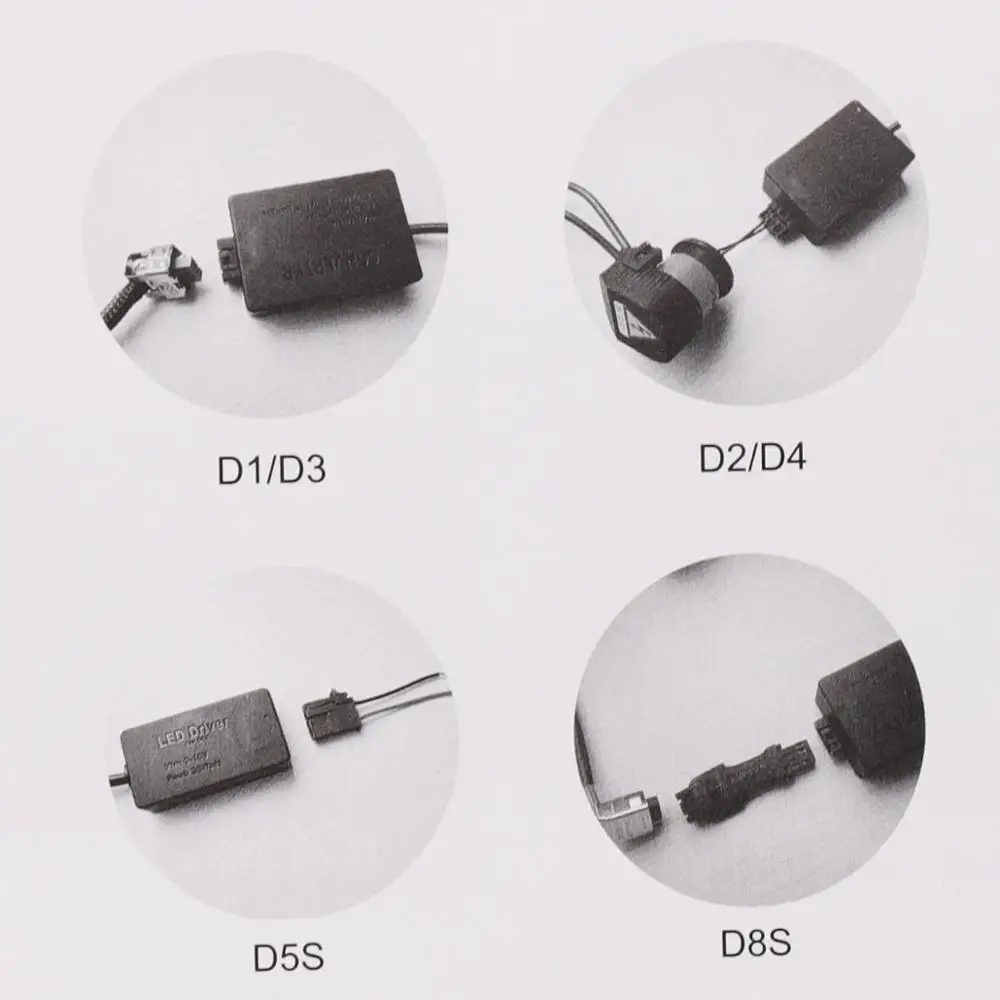 Оригинальные Светодиодные Автомобильные фары D5S D1S D3S D8S D2S/R D4S/R светодиодная лампа