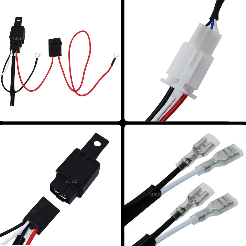 3 м 16AWG 12V авто светодиодный светильник Мощность реле комплект кабеля опт высокое