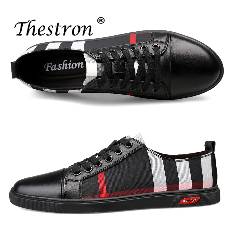 Мужская повседневная обувь удобная модная мужская кожаная мужские Роскошные