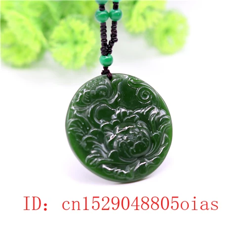 Натуральные зеленые китайские нефритовые пионы очаровательные ювелирные