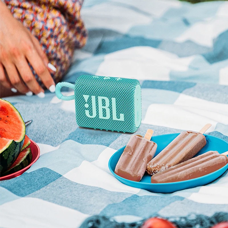 JBL GO3 портативная Bluetooth Колонка IP67 Водонепроницаемая беспроводная 5 1 уличный