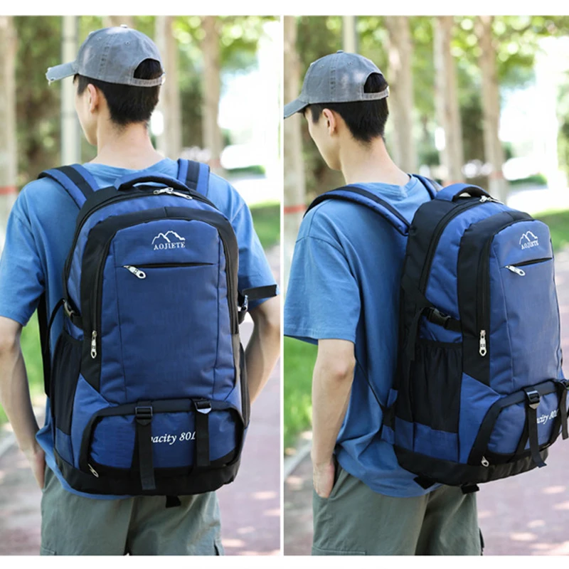 

Outdoor Travel Men's Backpack Super-capacity Backpack Ladies Waterproof Laptop Bag Women Outdoor Camping Wear-resistant Bag