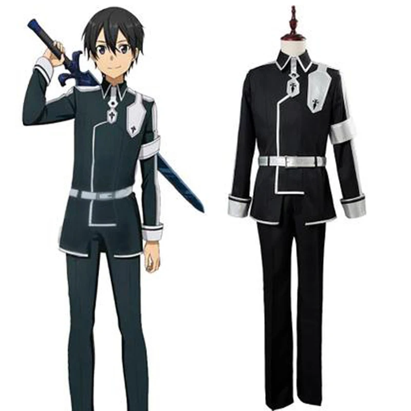 Аниме меч искусство онлайн Сан киригая Наруто косплей костюм Одежда для взрослых