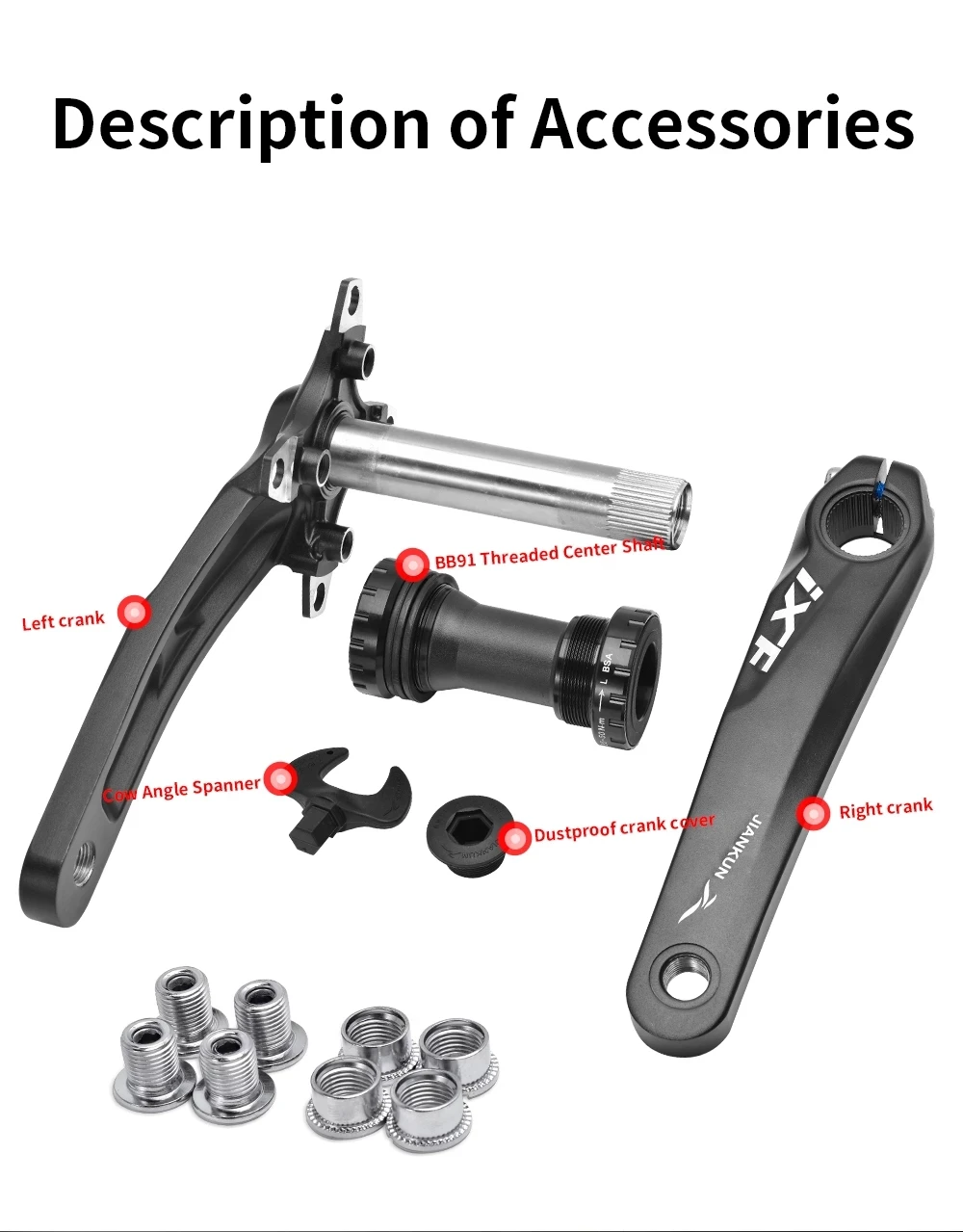 

SENSAH CRX11 1X11 MTB Groupset 11 Speed Shifter Rear Derailleur Crank kit 11speed kit 11s 40T/42T/46T/50T HG Cassette Sprocket