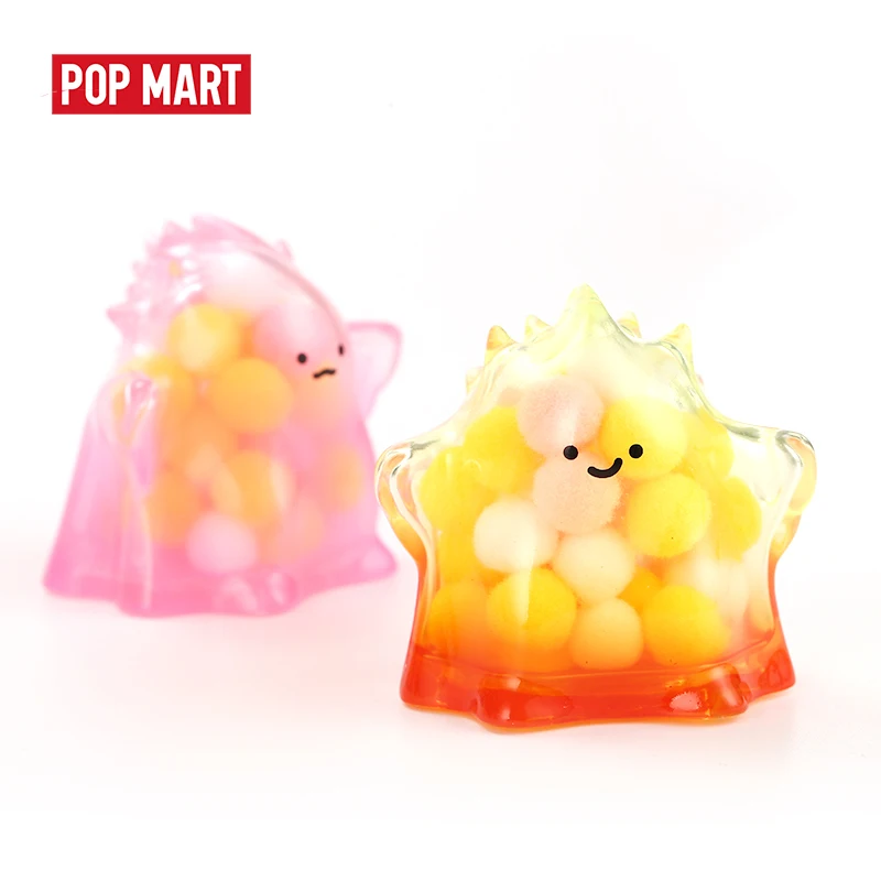 POPMART YUKI прозрачная серия глухая коробка Кукла бинарная фигурка подарок на день рождения Детская игрушка