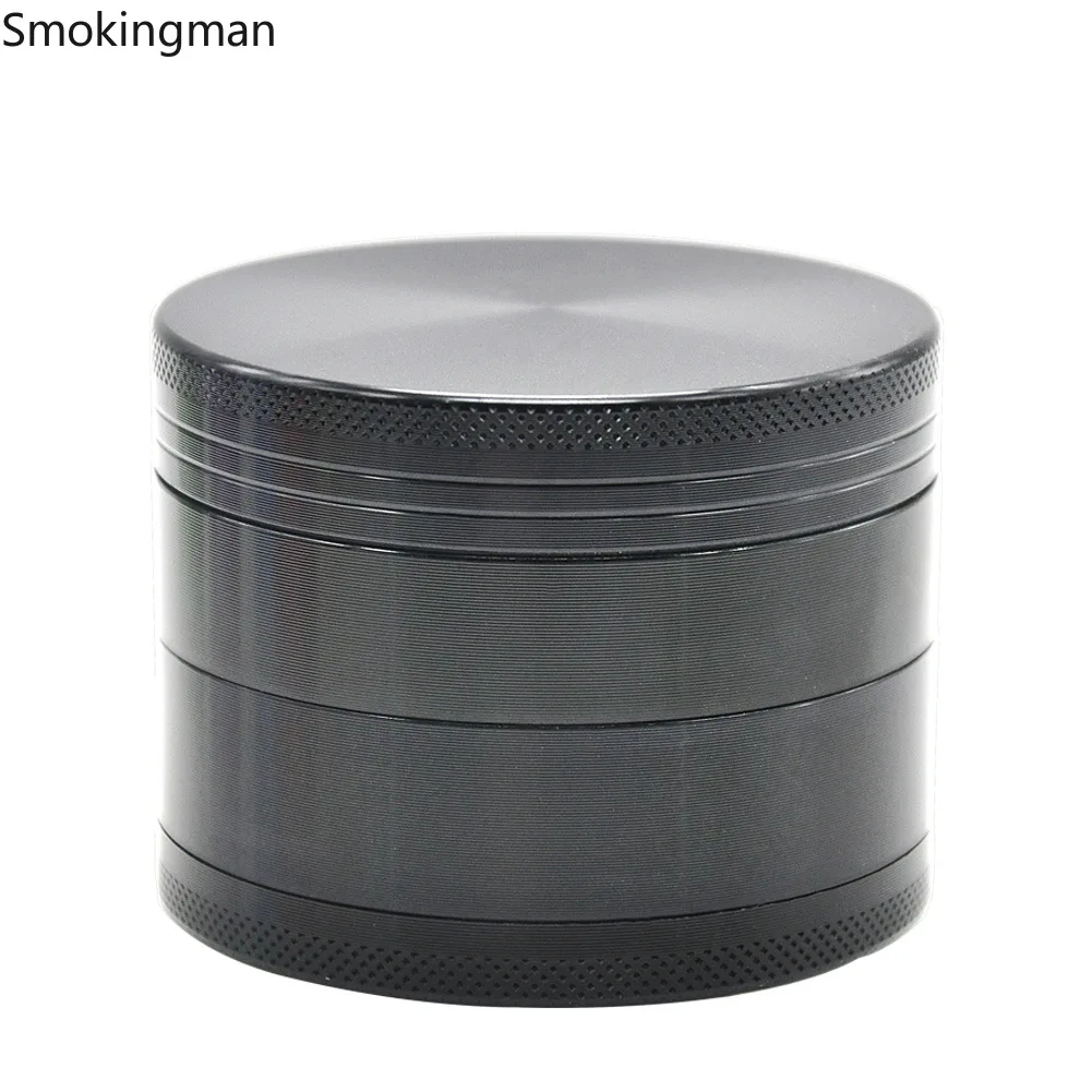

New aluminum alloy smoke grinder with a diameter of 63mm four-layer metal smoke grinder CNC series smoke grinder
