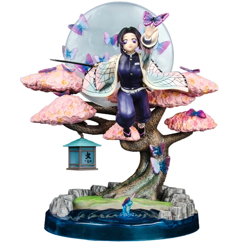 

Japanese Anime Demon Slayer Model Figure Kochou Shinobu 31cm Action Figure Pvc Model Ornament Collection Toys For Children