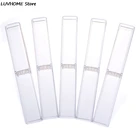 1 шт., прозрачный пластиковый чехол для ручек, с кристаллами