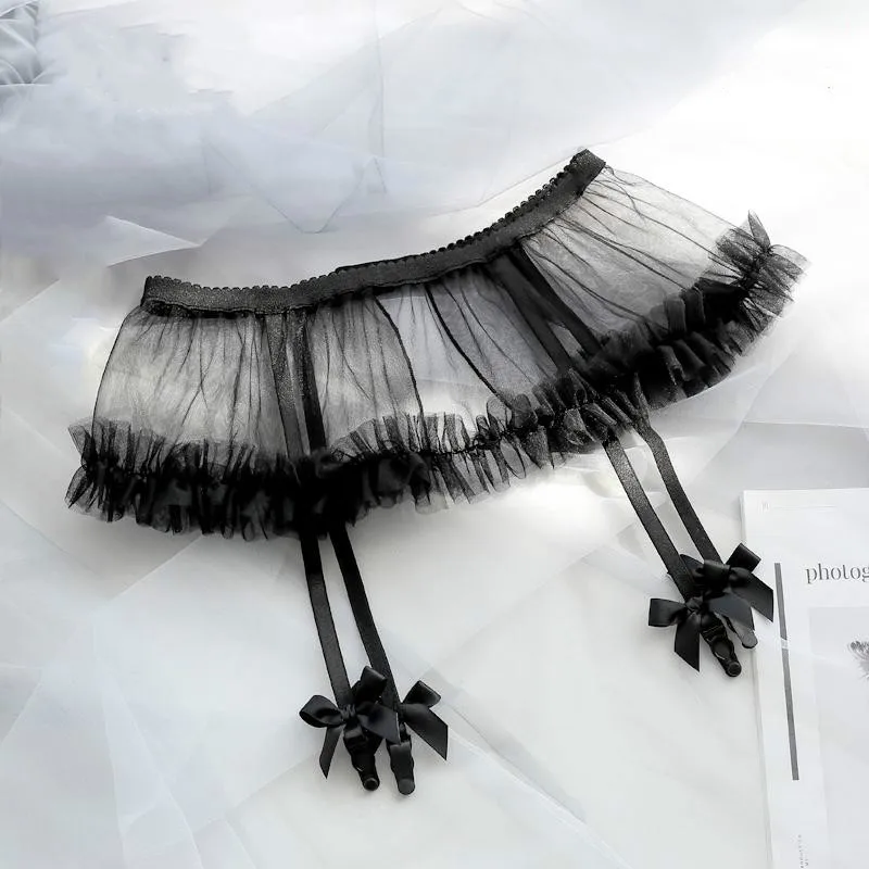 Супермилая романтичная юбка-пачка для девушек соблазнительные прозрачные