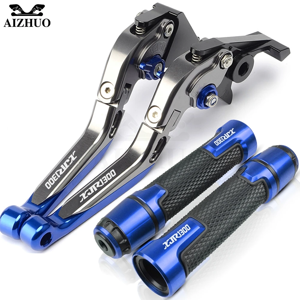 

Motorcycle Grips Handle Grips Brake Clutch Levers For YAMAHA XJR1300 XJR 1300 2004-2016 2012 2011 2010 2009 2008 2007 2005 2006