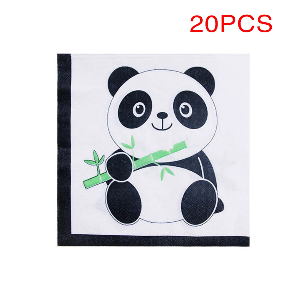 Вечерние декоративные реквизиты для дня рождения с пандой праздничные вечерние