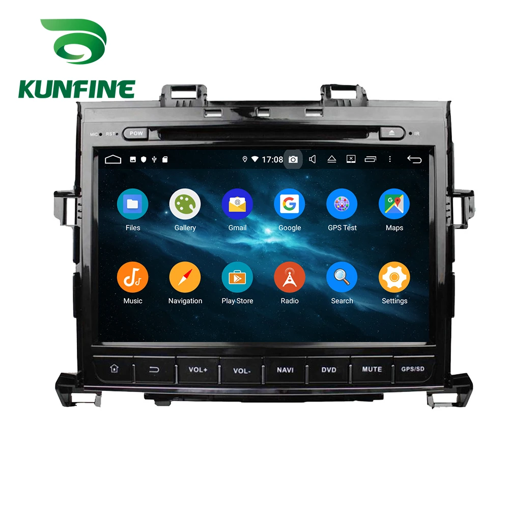 Android 9 0 Восьмиядерный 4 Гб ОЗУ 64 ПЗУ автомобильный DVD GPS мультимедийный плеер