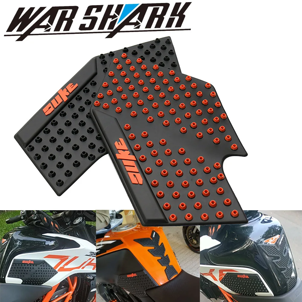 Для KTM DUKE 125 200 390 новая наклейка мотоцикл части бак тяги Сторона Pad газовое топливо колено сцепление наклейка