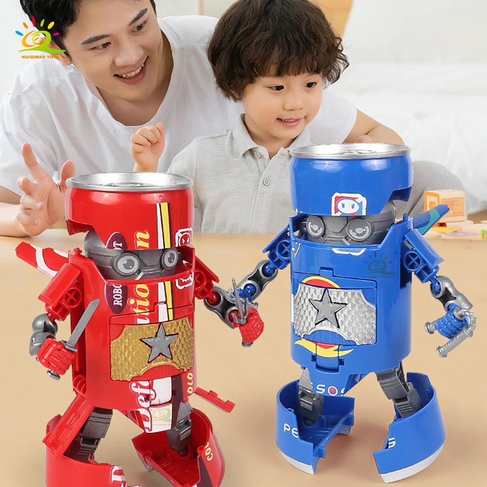 HUIQIBAO креативный деформированный робот-Сода модель воина для напитков может