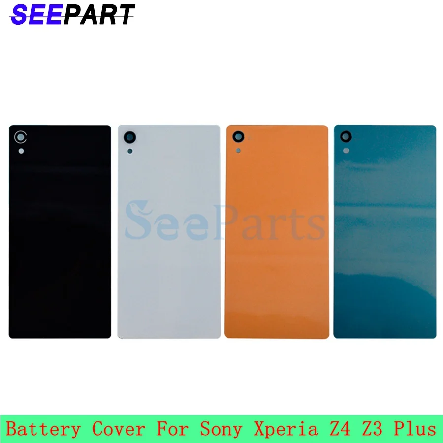 Корпус для SONY Xperia Z3 Plus Z4 Крышка батарейного отсека задний корпус Сменный Чехол E6533