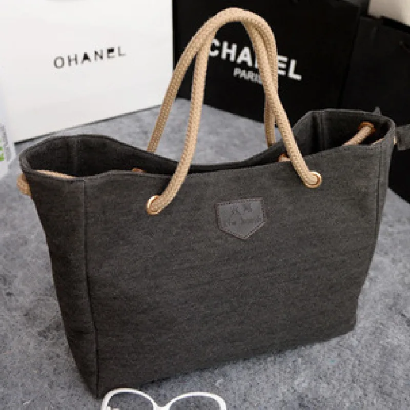 Ретро простая Холщовая Сумка модная Большая вместительная сумка для покупок