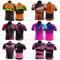 racing team pro cycling jersey custom retro bike dresses short sleeve summer shirts bicycle tops wear maillot ciclismo ciclist