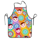 Русские куклы, Матрешка, готовка, кухня, выпечка, садоводство, стрижка, милый фартук, Забавный нагрудник, фартуки для женщин и мужчин, шеф-повара