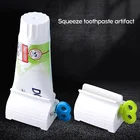 Симпатичный ручной держатель для зубной щетки выдавливатель для домашнего использования ABS диспенсер для зубной пасты диспенсер для очищающего крема стойка выдавливатель для туалетных принадлежностей