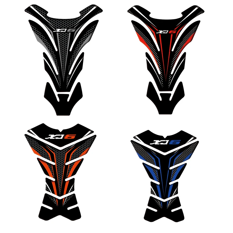 

New 3D Carbon-look Motorcycle Tank Pad Protector Decal Stickers Case for Yamaha XJ6 DIVERSION