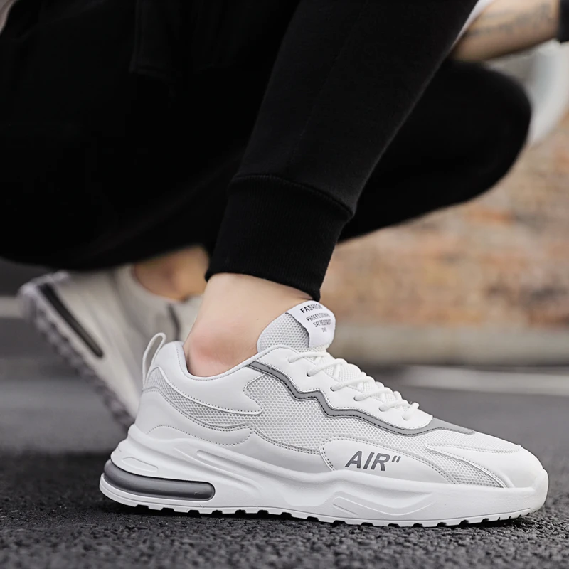 

Trendy brand men's shoes Korean version of the trend of comfortable sports mesh shoes breathable non-slip all-match shoes