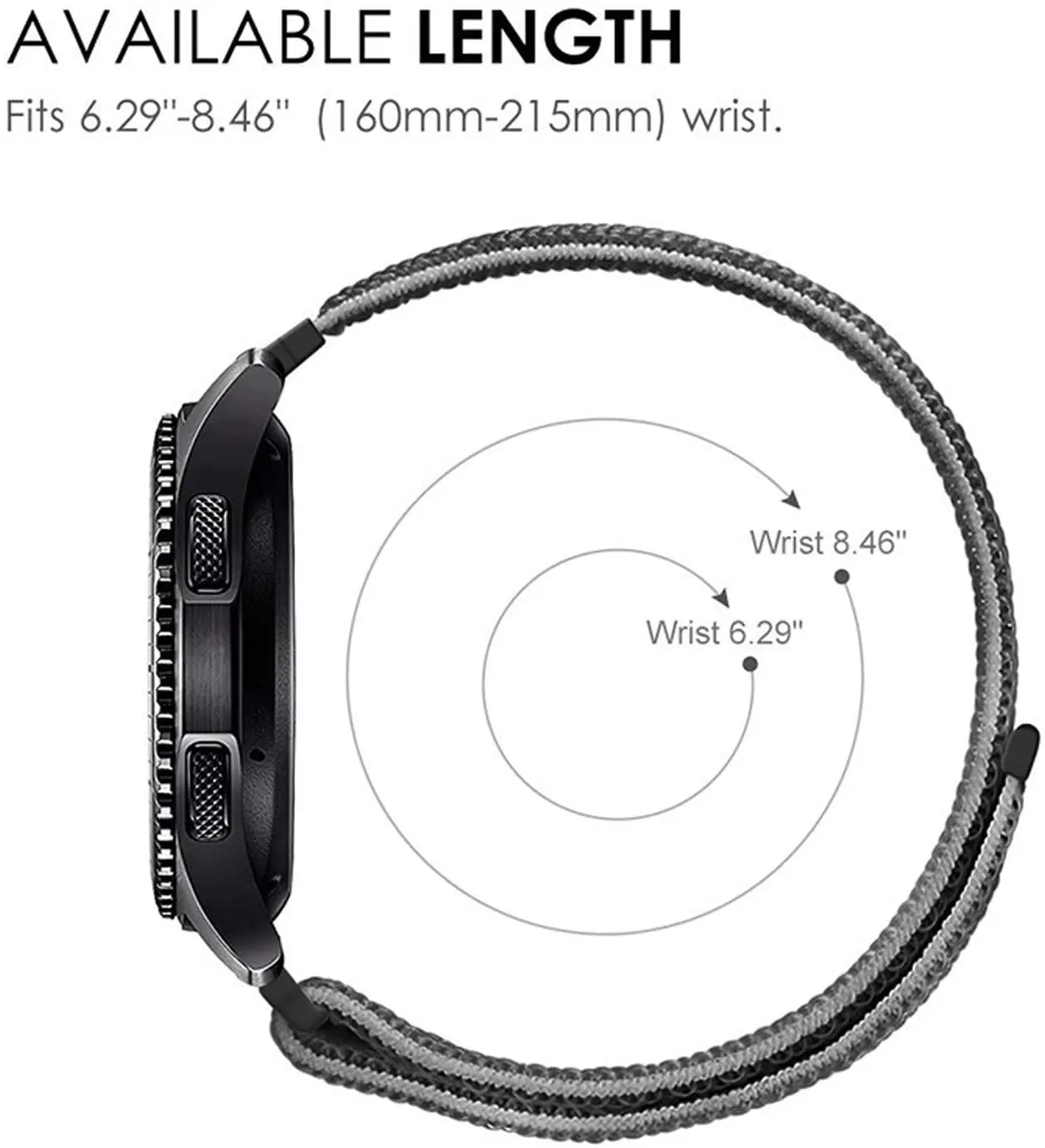 22mm 20mm strap for samsung galaxy watch 3 45mm 41mm active 2 46mm 42mm gear S3/S2 Frontier/Classic huawei watch gt 2 band enlarge