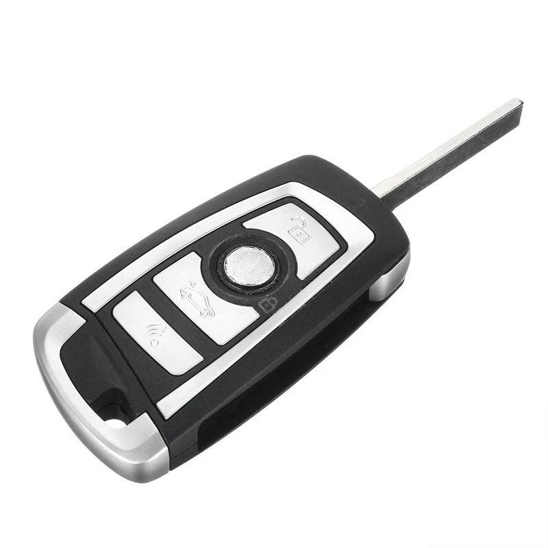 Дистанционный флип ключ с чипом ID46 CAS2 System HU92 Blade 4 кнопки для BMW E39 E46 E83 X5 X3
