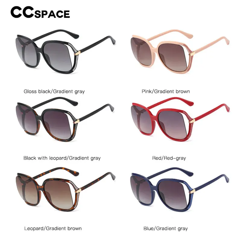 48217 квадратные большие градиентные солнцезащитные очки в оправе для мужчин и