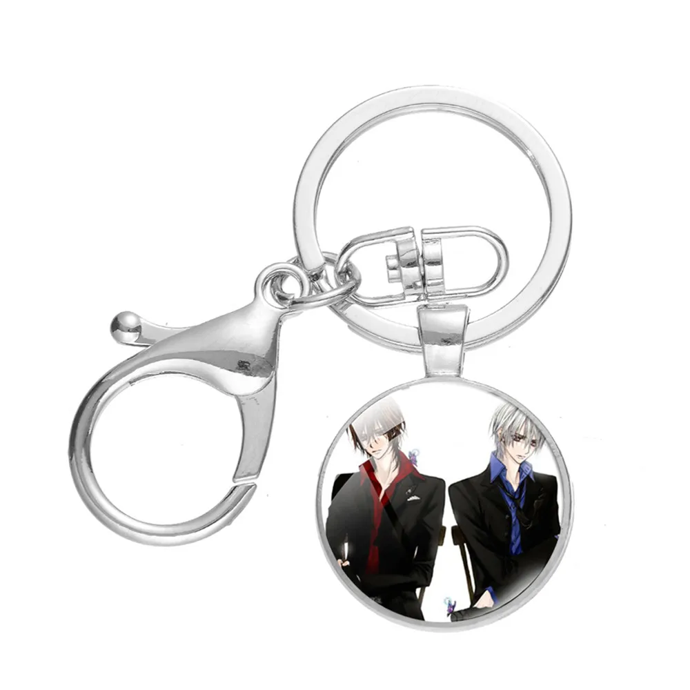 Аниме рыцарь-вампир стеклянный купол на брелок Юки Канаме Zero манга ручной работы