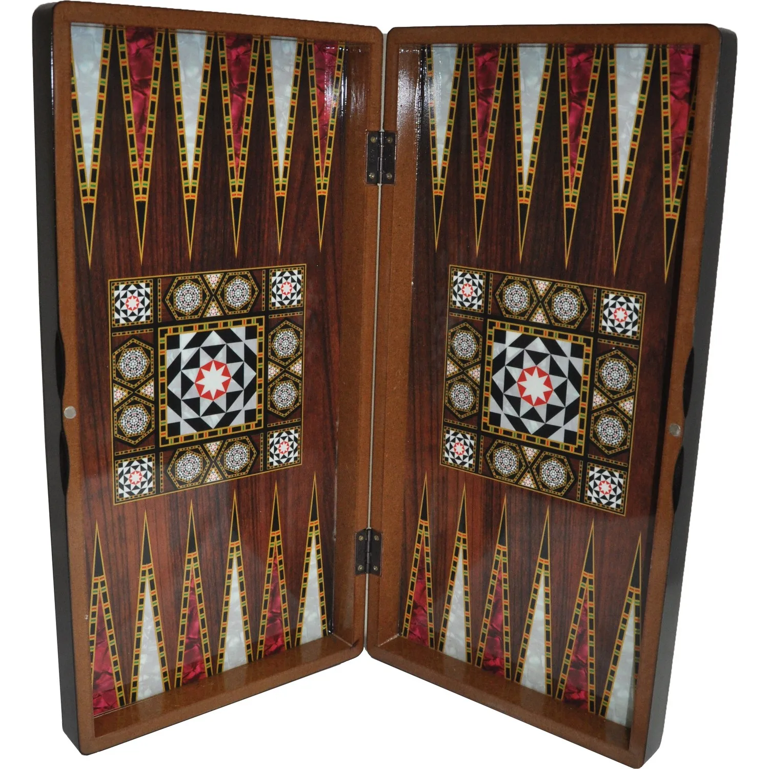 Рабочий перламутровый Измир нарды деревянный. Традиционная турецкая Game 44cm X 23cm