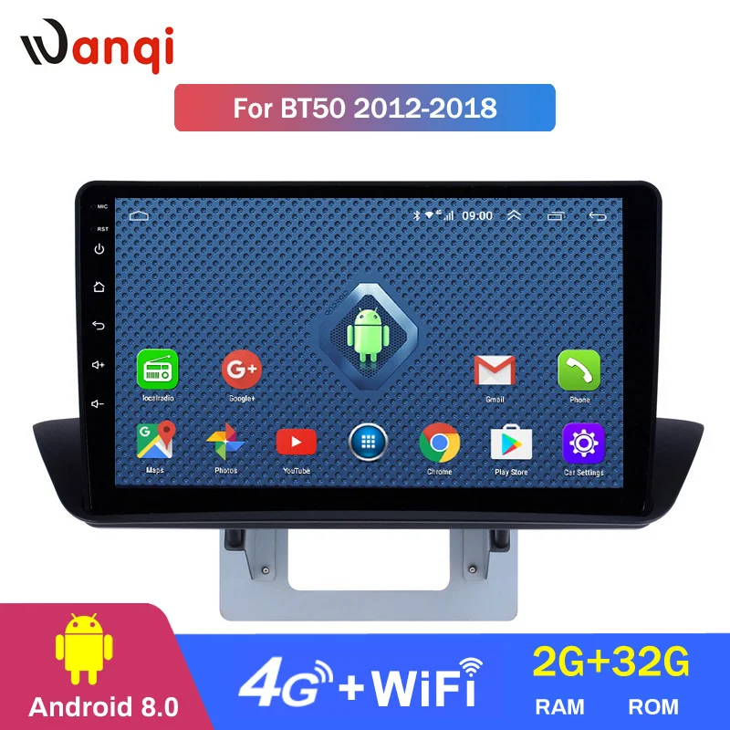 4G Lte все Netcom 9 дюймов Android 8,0 gps Навигация стерео для 2012- Mazda BT 50 BT-50 BT50 зарубежная версия