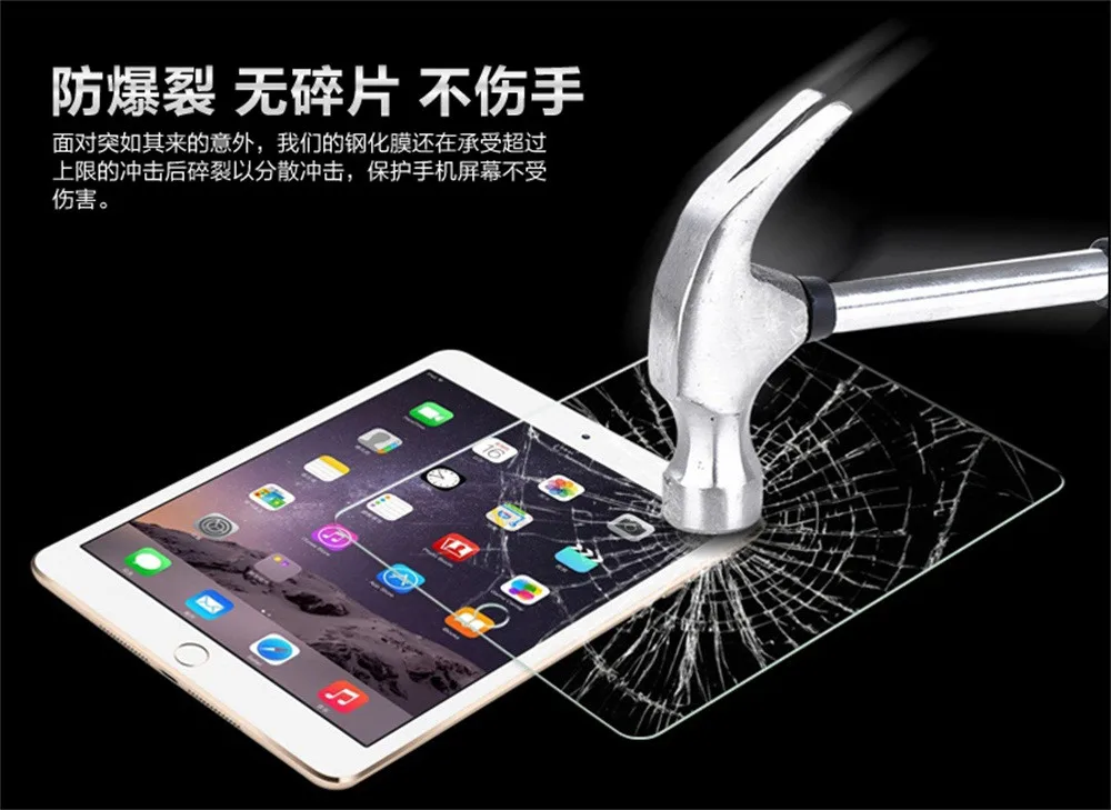 

Universal 2.5D 9H Tempered Glass Film Screen Protector For 10 10.1Inch Tablet PC high quality